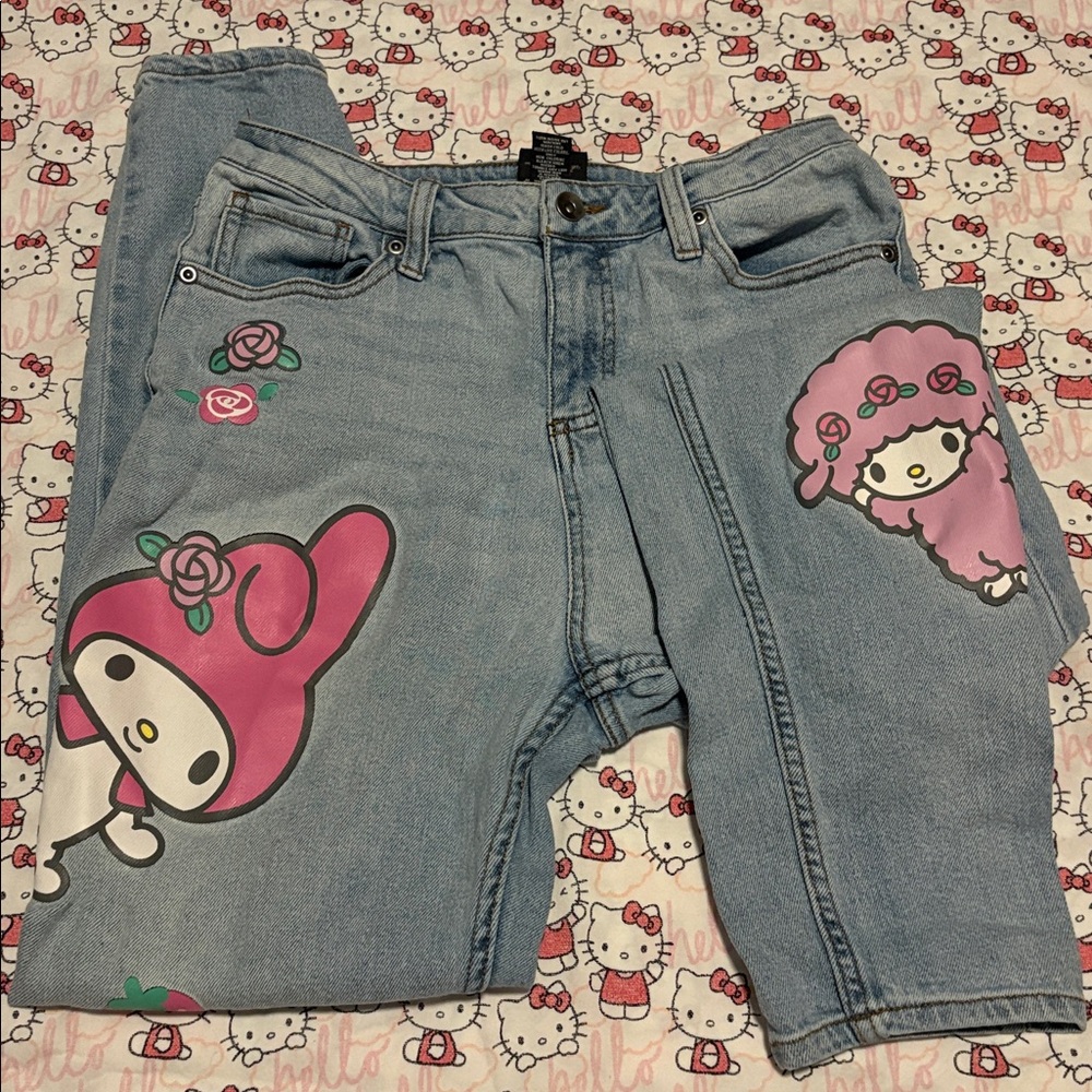 🍓 My Melody x My Sweet Piano jeans 🍓